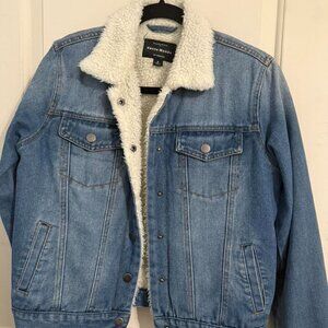 blue denim jacket
